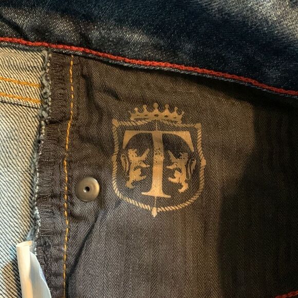 TALBOTS blue Signature Crop jeans- size 4/27‎ - Picture 6 of 9